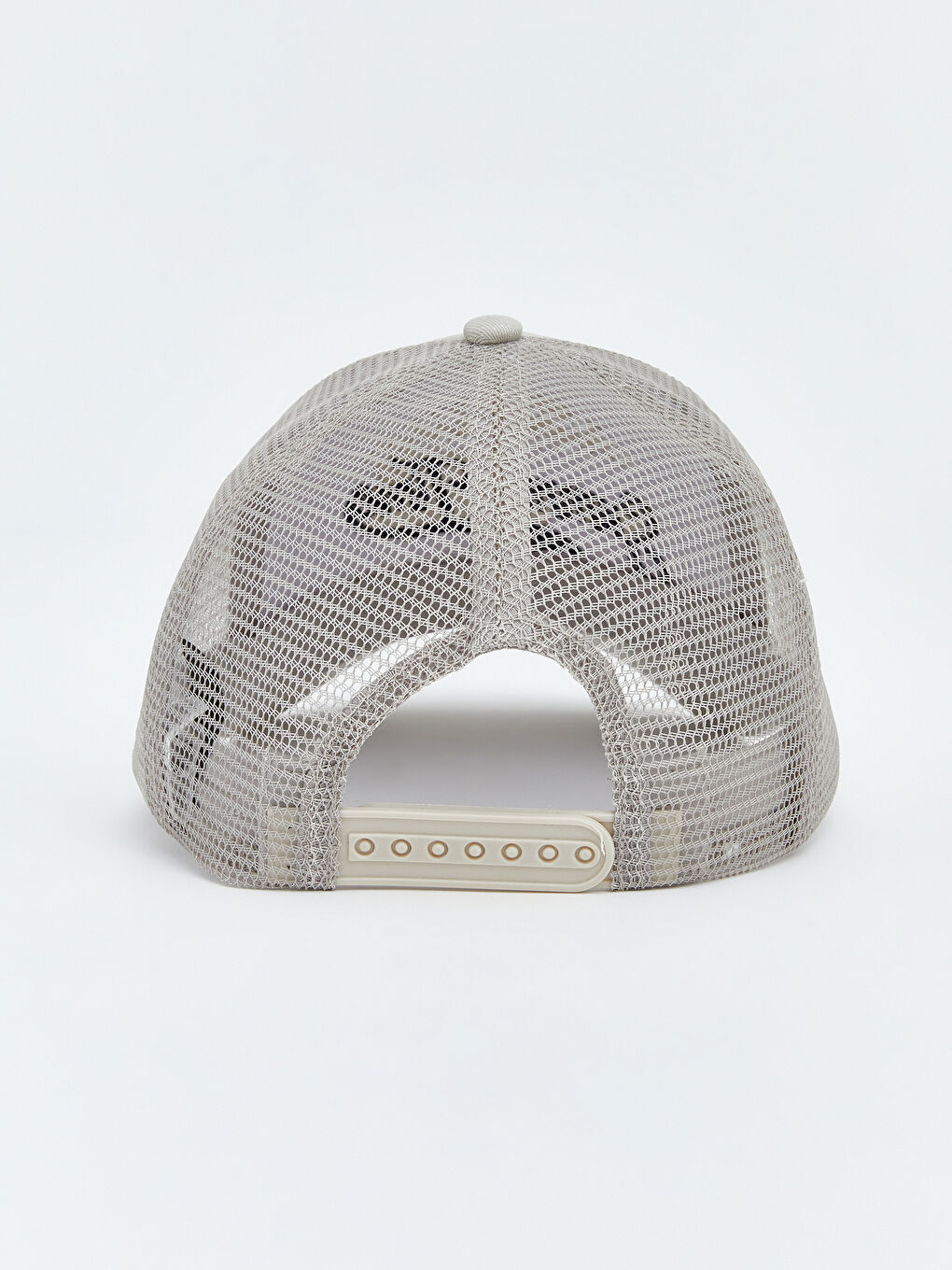 Gri Yazı Nakışlı Erkek Kep Şapka-2