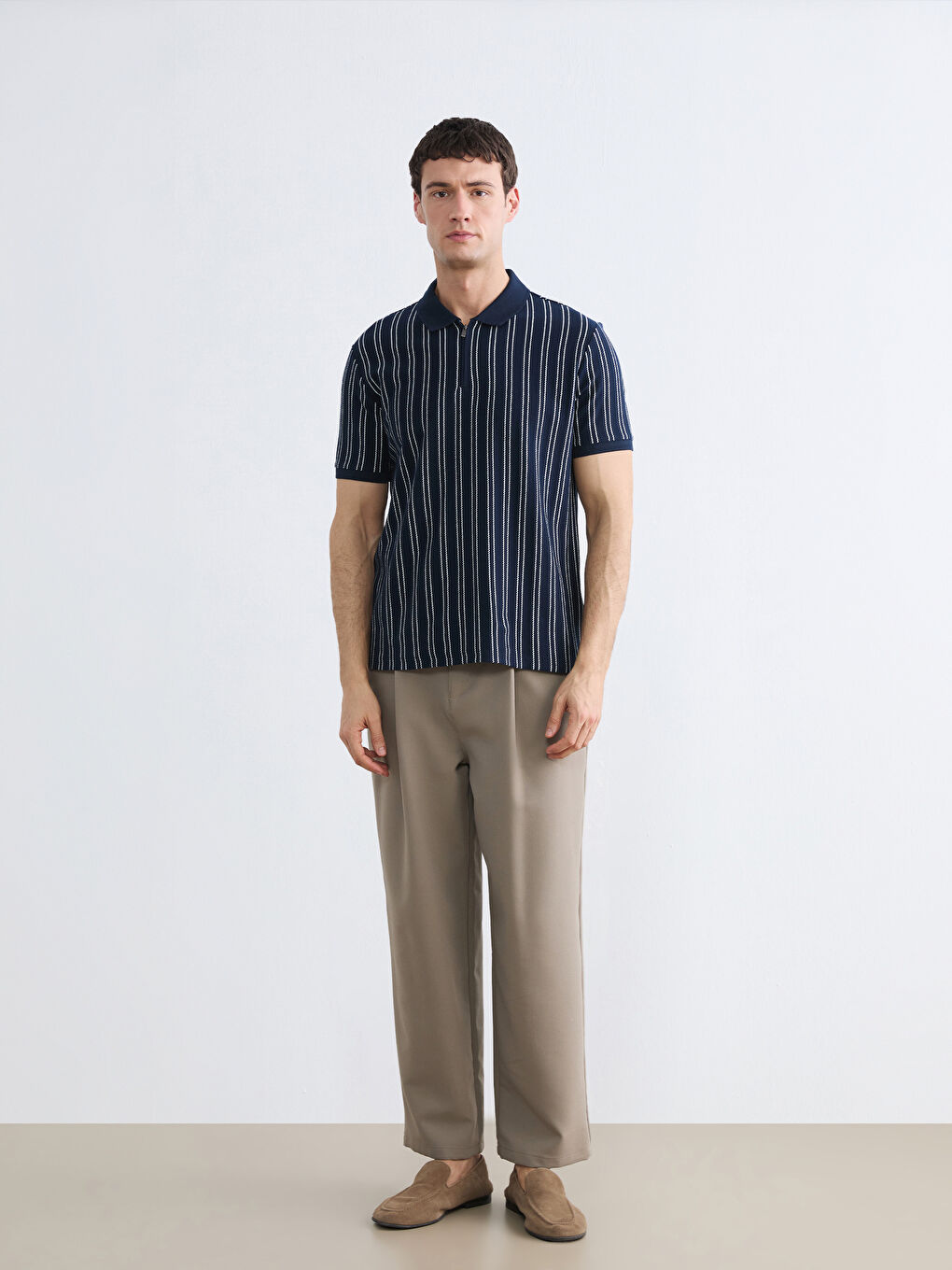 Muškarac TAMNO PLAVA Majica kratkih rukava-1