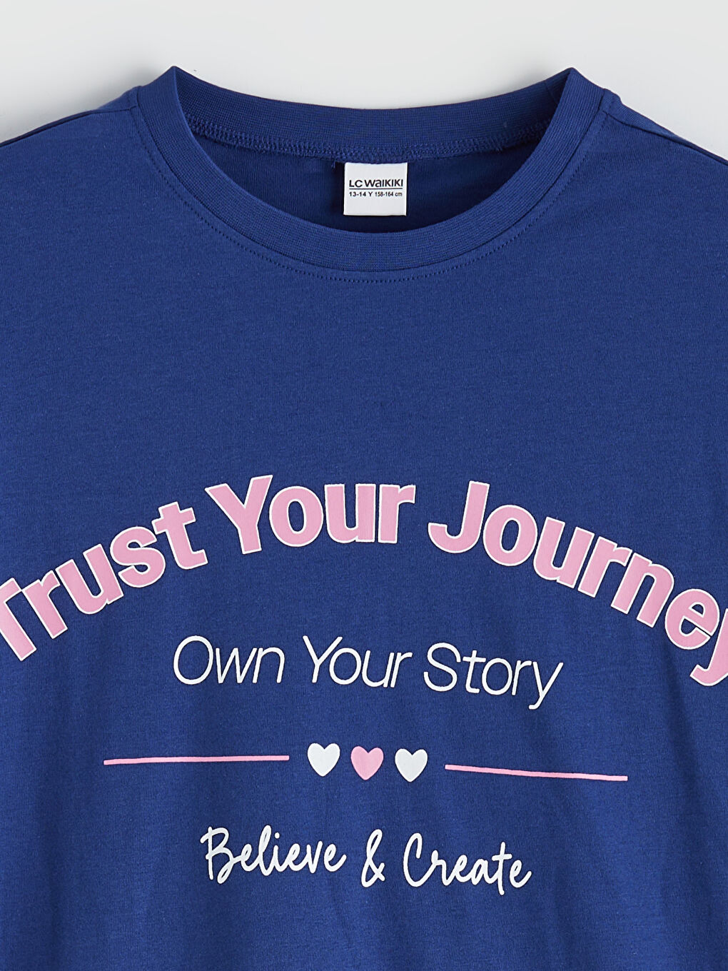 Lacivert Baskılı Kız Çocuk Pijama Takımı-2