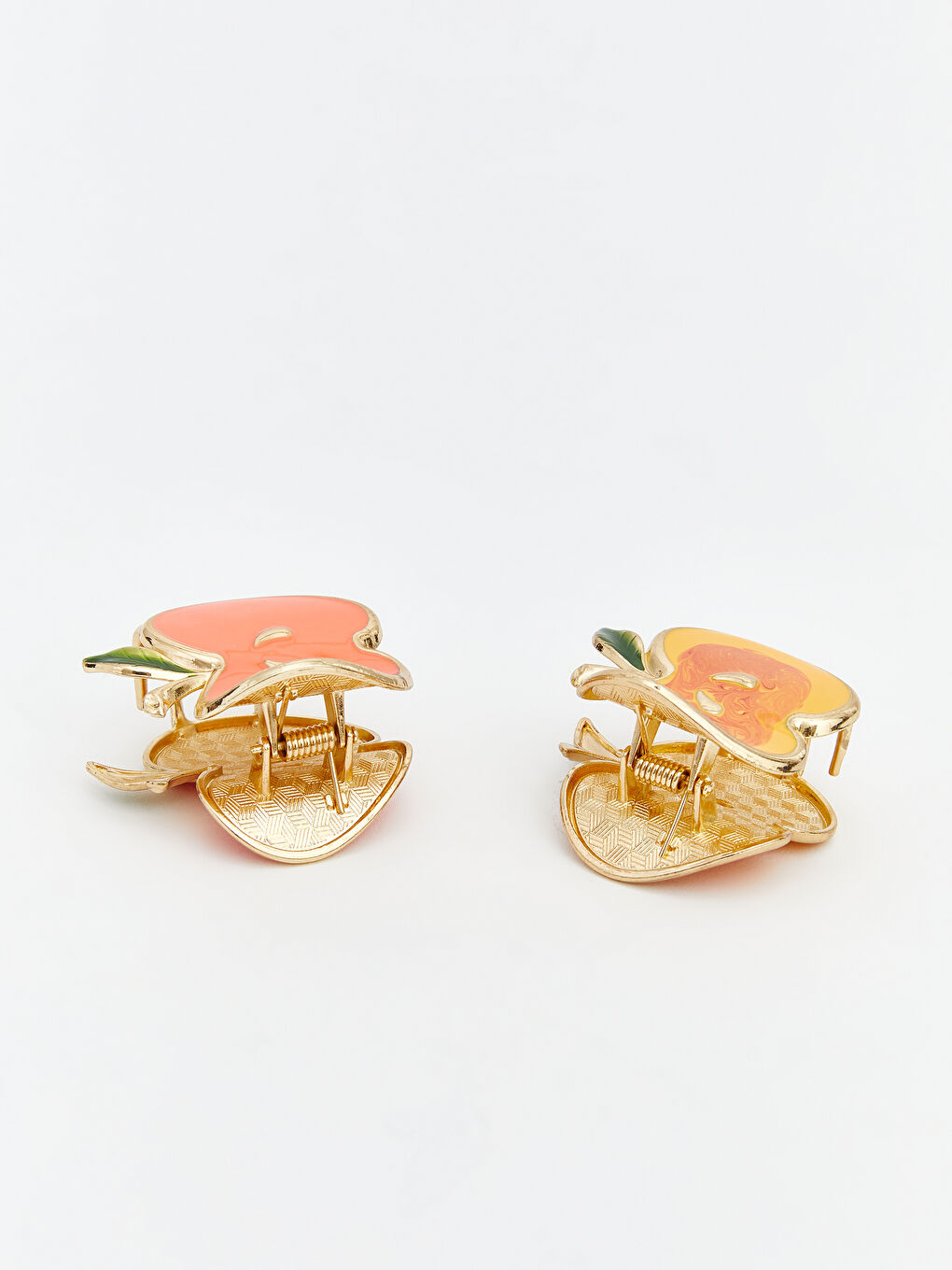 Karışık Meyve Figürlü Kadın Mandal Toka Seti 2'li-2