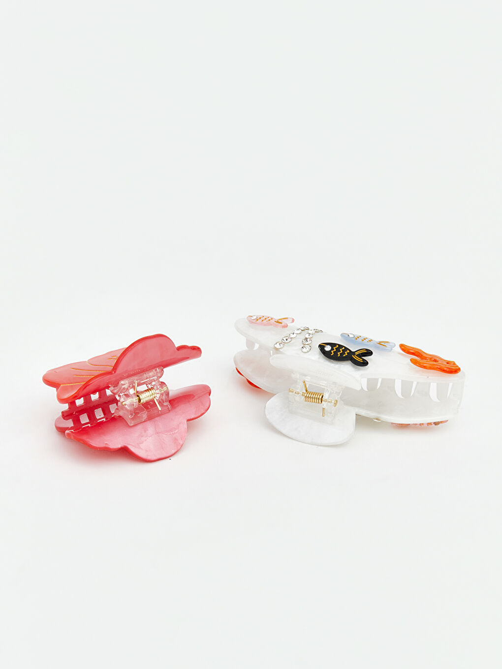 Karışık Figürlü 2'li Mandal Toka Seti-2