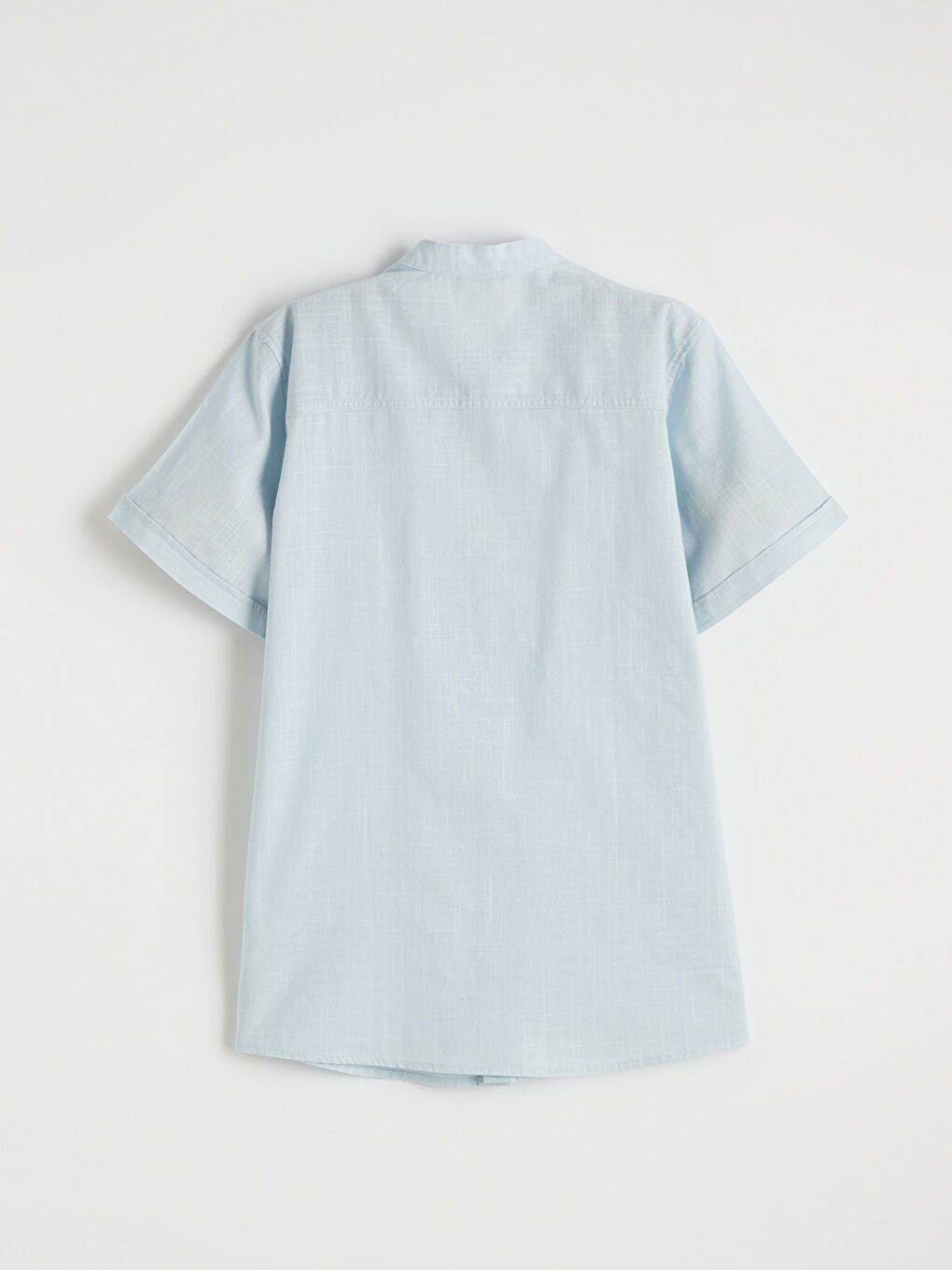 قميص أزرق ولد-1