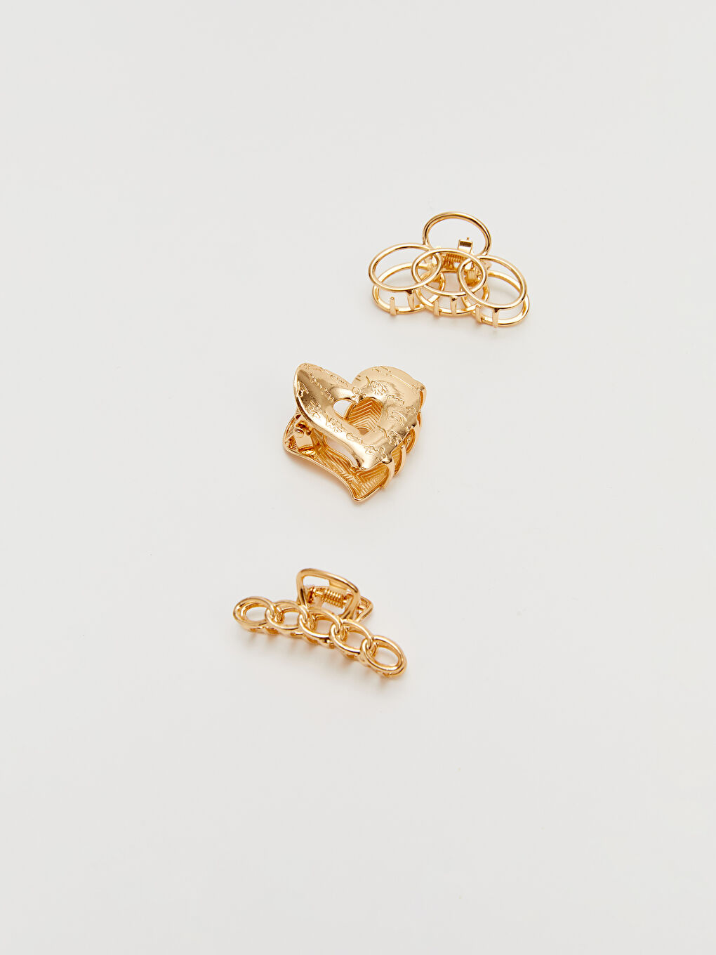 Karışık Kadın Mandal Toka Seti 3'lü-1