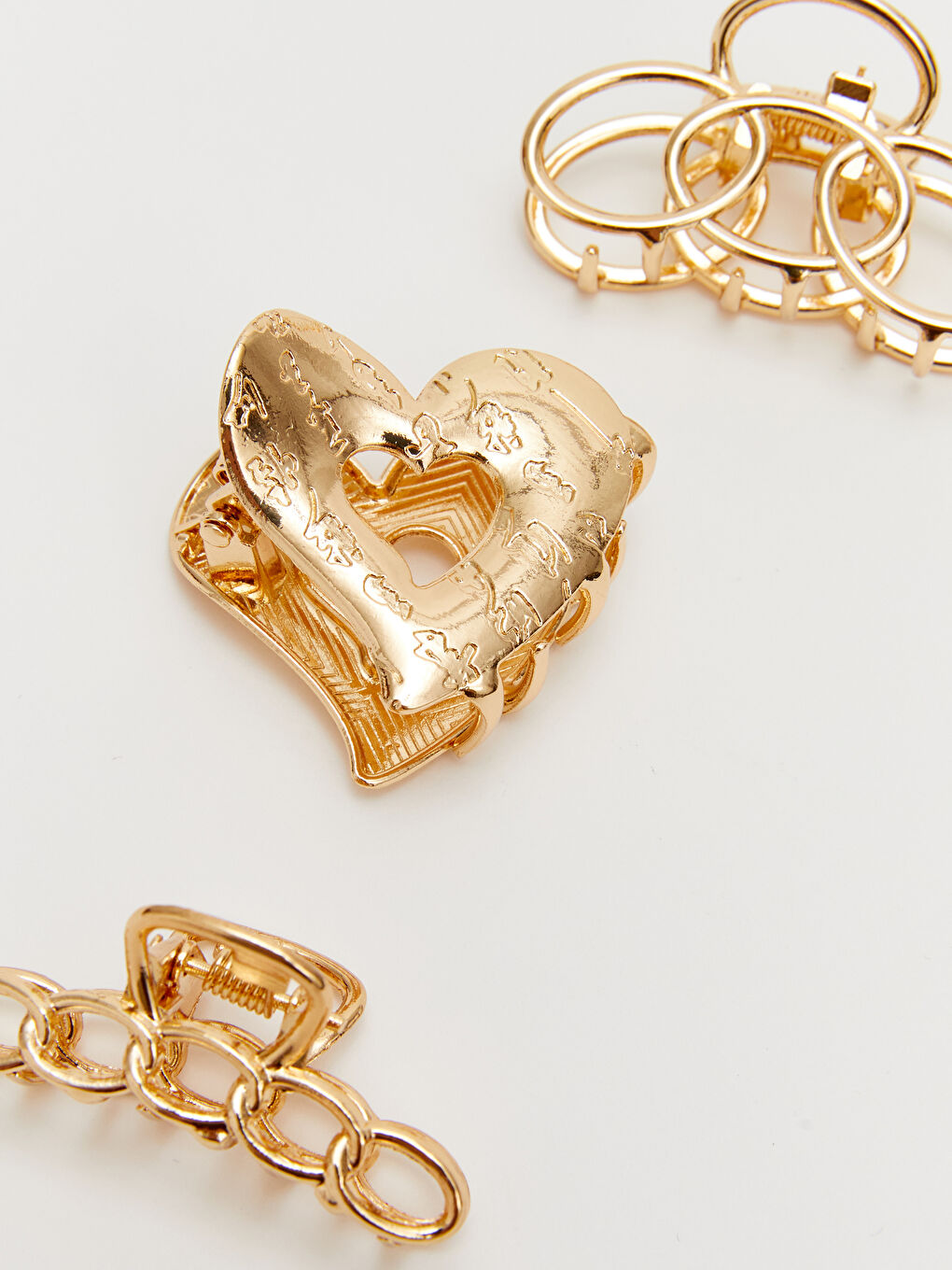 Karışık Kadın Mandal Toka Seti 3'lü-5