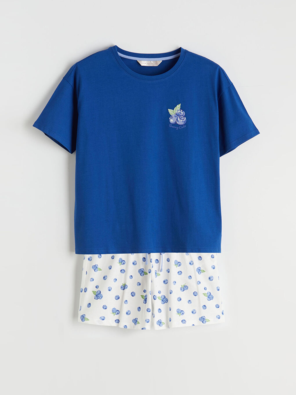 Женщины экрю Пижамный комплект с шортами-4