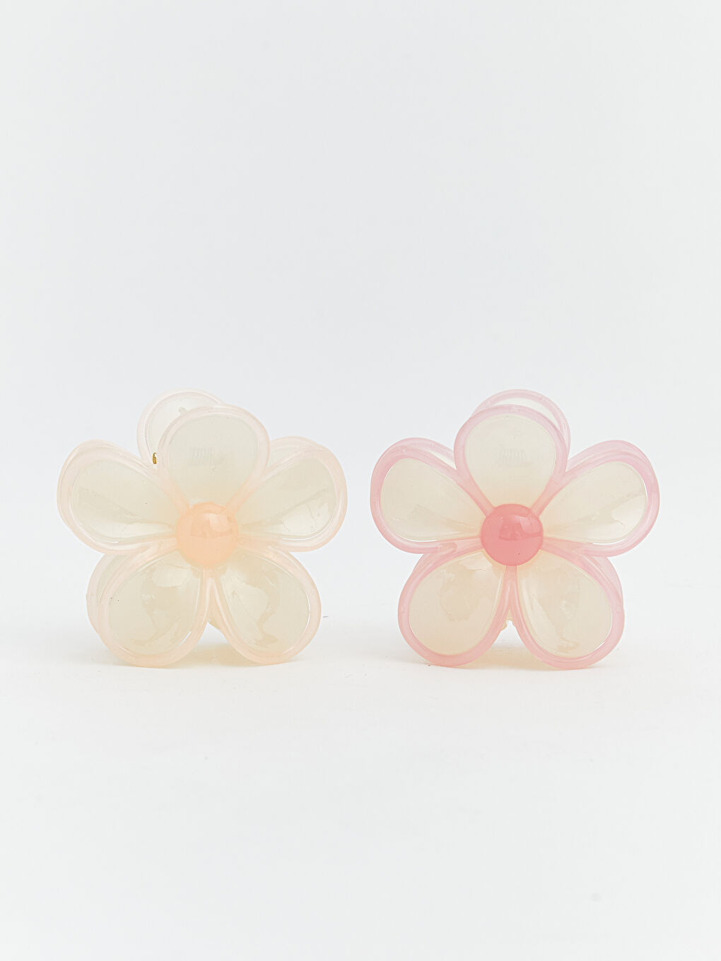 ყვავილოვანი თმის სამაგრები, ორი ცალი