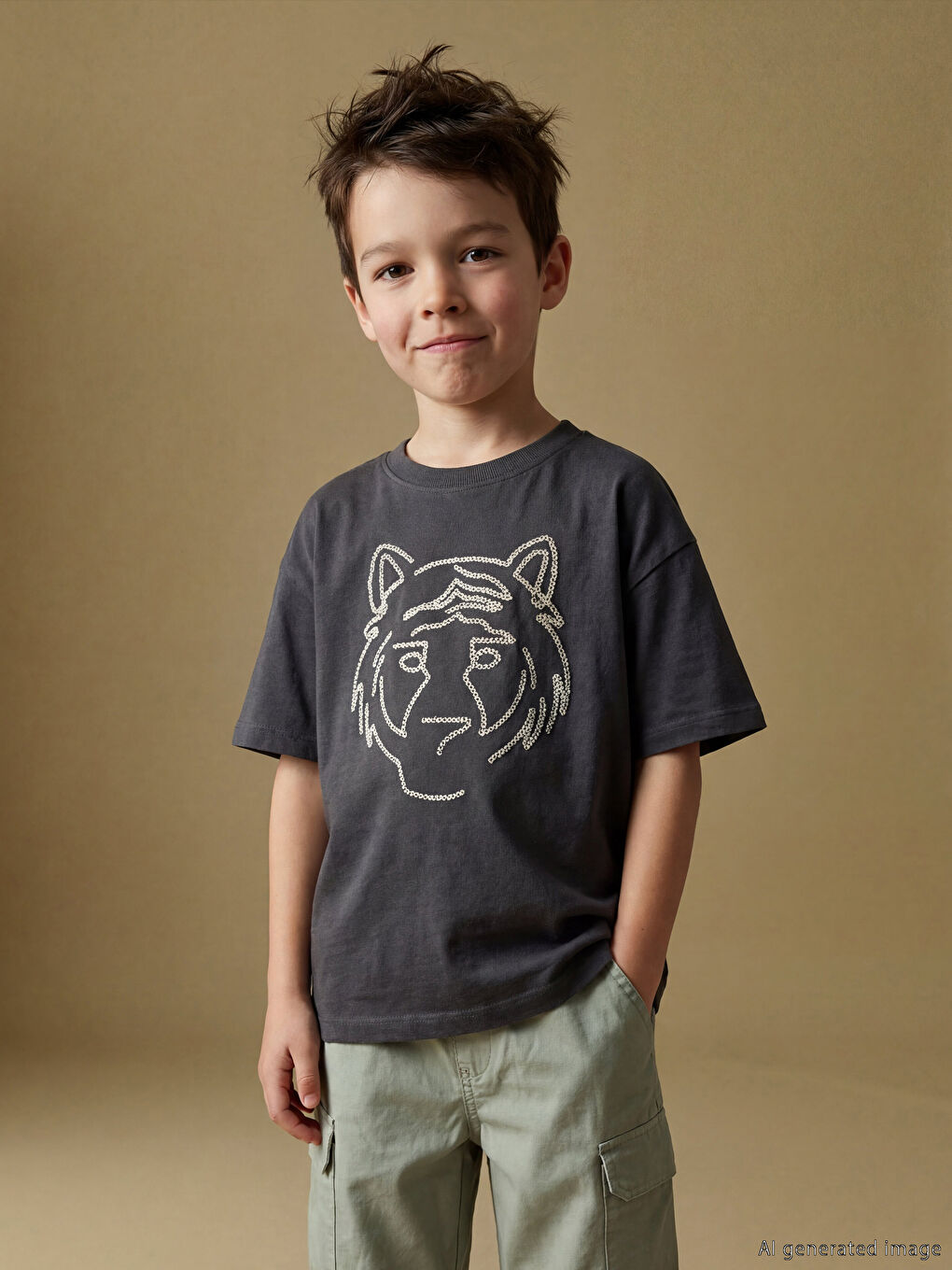 Αγόρι ΠΡΑΣΙΝΟ Παντελόνι-1