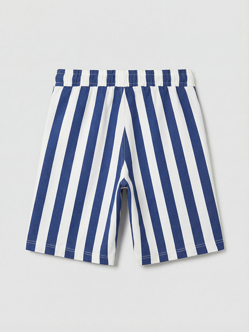 Ekru Beli Lastikli Erkek Çocuk Şort-1