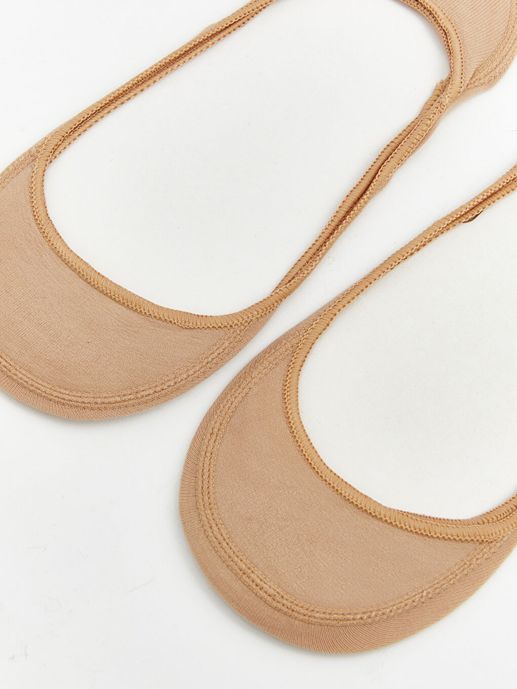 Woman BEIGE Invisible Socks-1