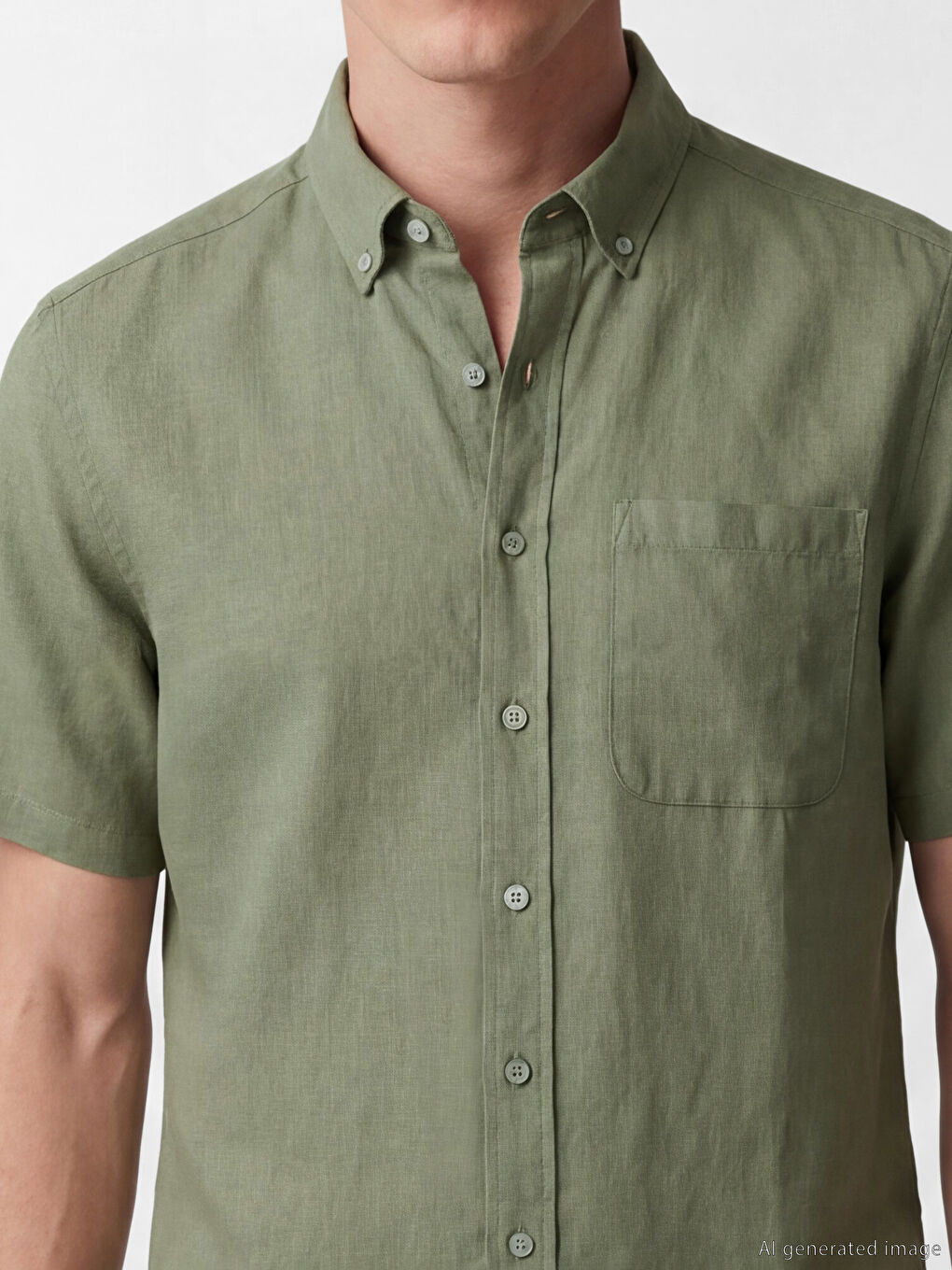 قميص أخضر رجل-2