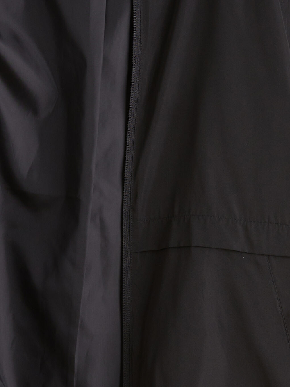 Siyah Kapüşonlu Kadın Yağmurluk-6