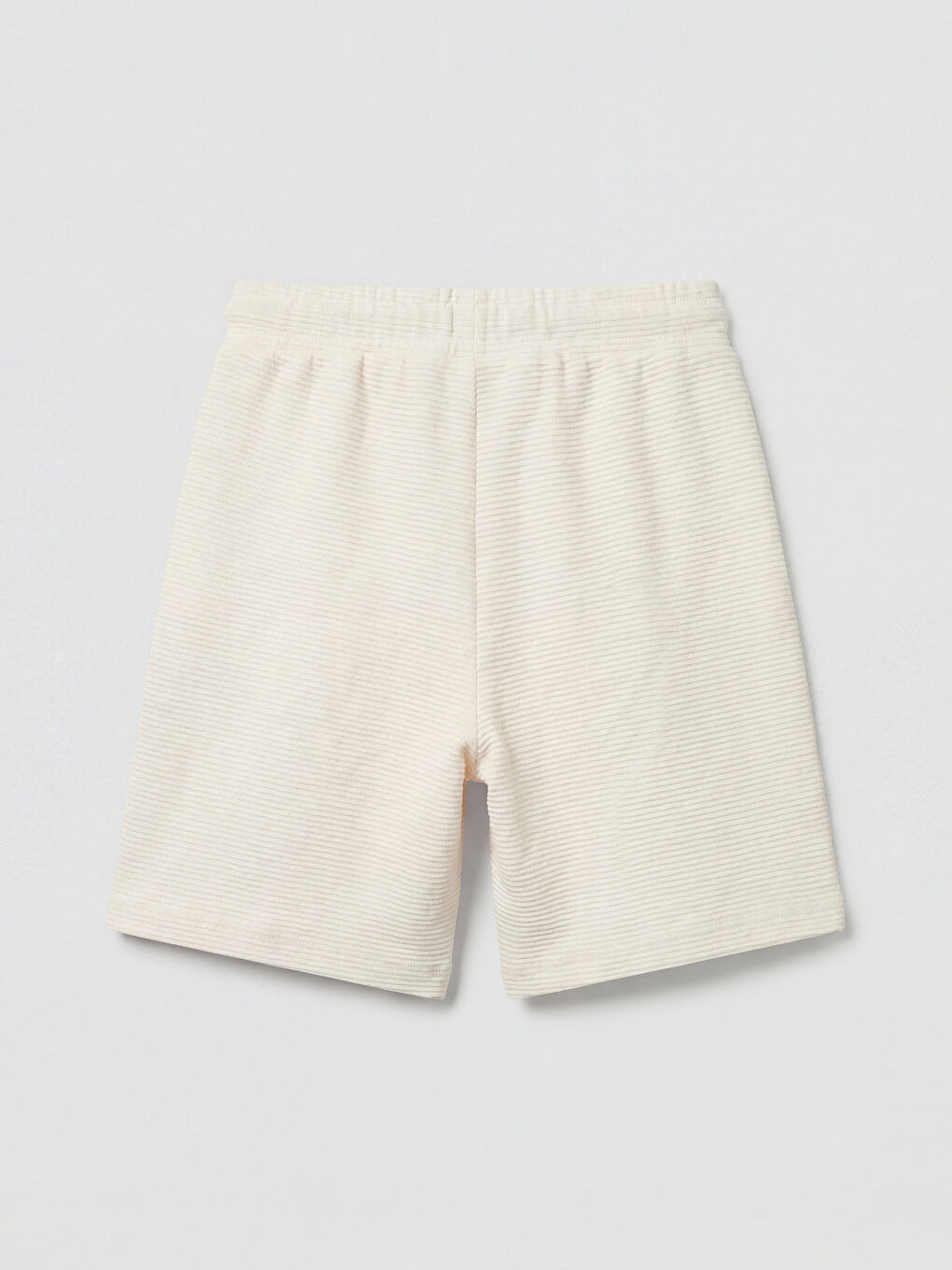 Bej Baskılı Erkek Çocuk Tişört ve Şort-4