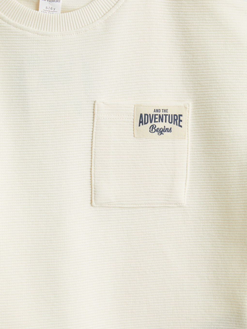 Bej Baskılı Erkek Çocuk Tişört ve Şort-5