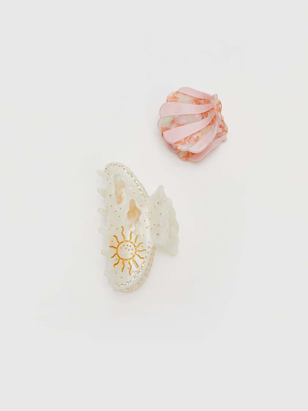 Karışık Kadın Mandal Toka Seti 2'li