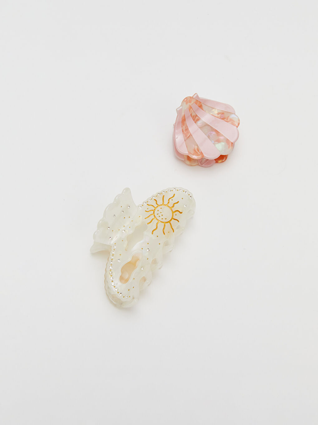 Karışık Kadın Mandal Toka Seti 2'li-1