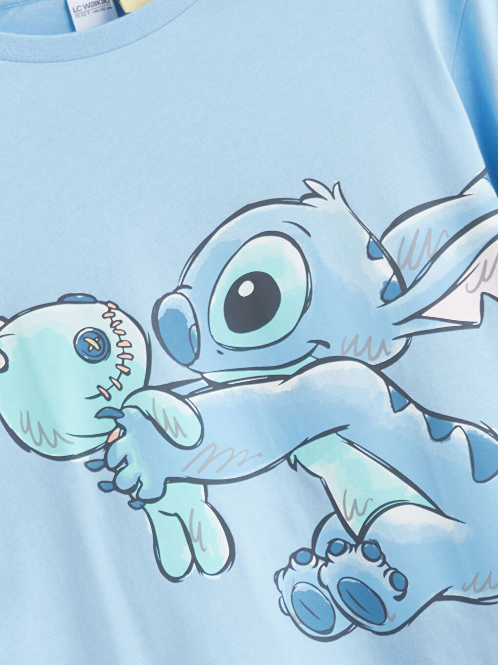 Дівчина СИНІЙ Футболка-1