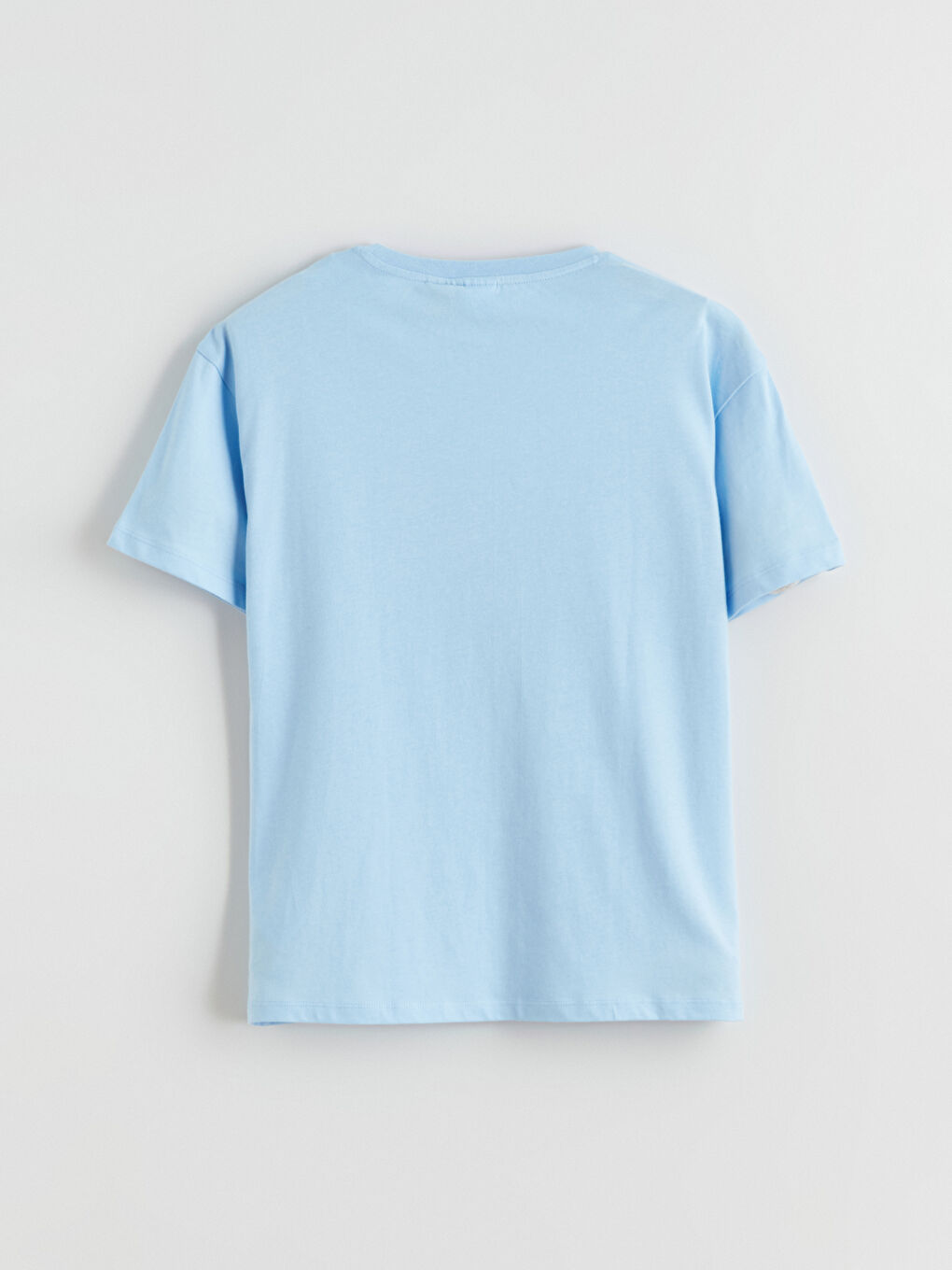 Дівчина СИНІЙ Футболка-2