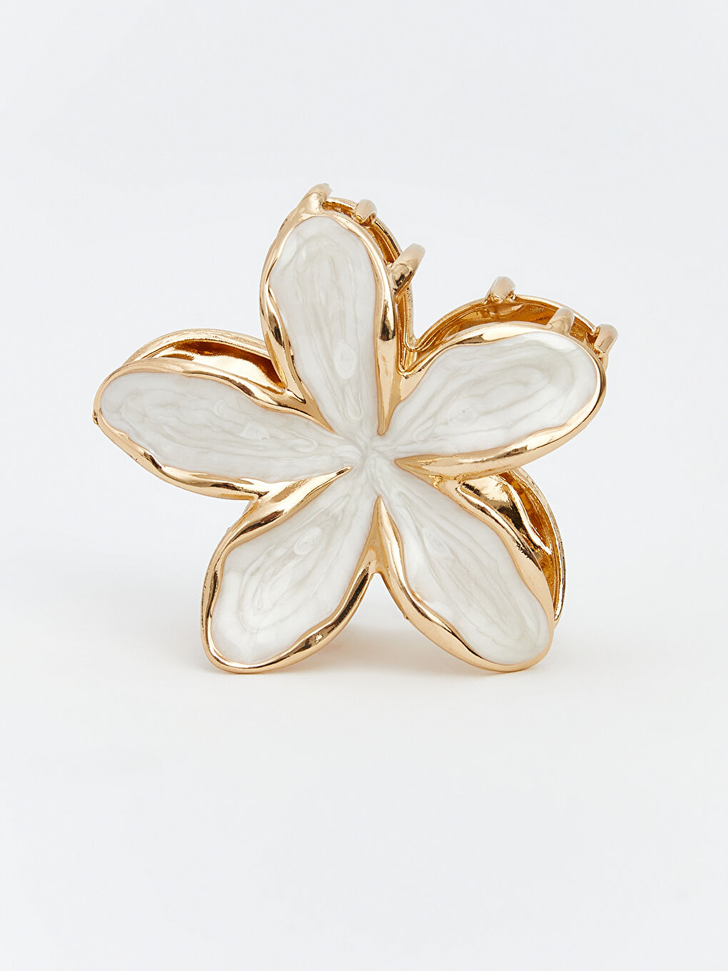 Karışık Çiçek Figürlü Kadın Mandal Toka 