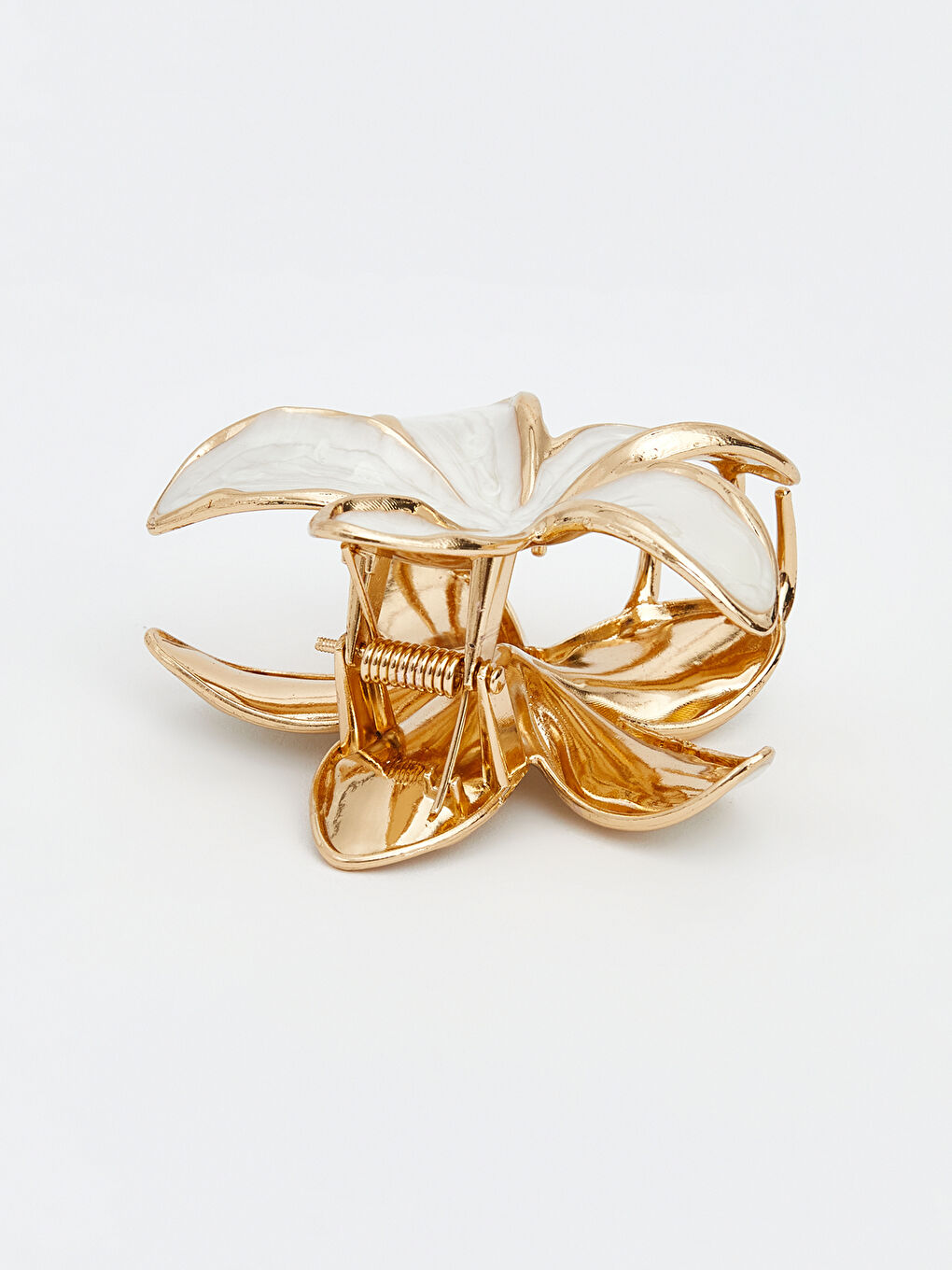 Karışık Çiçek Figürlü Kadın Mandal Toka -2