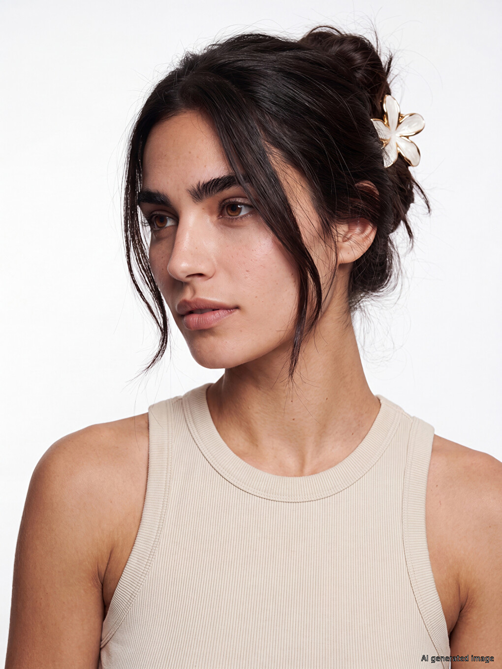  Floral Hair Clip for Women