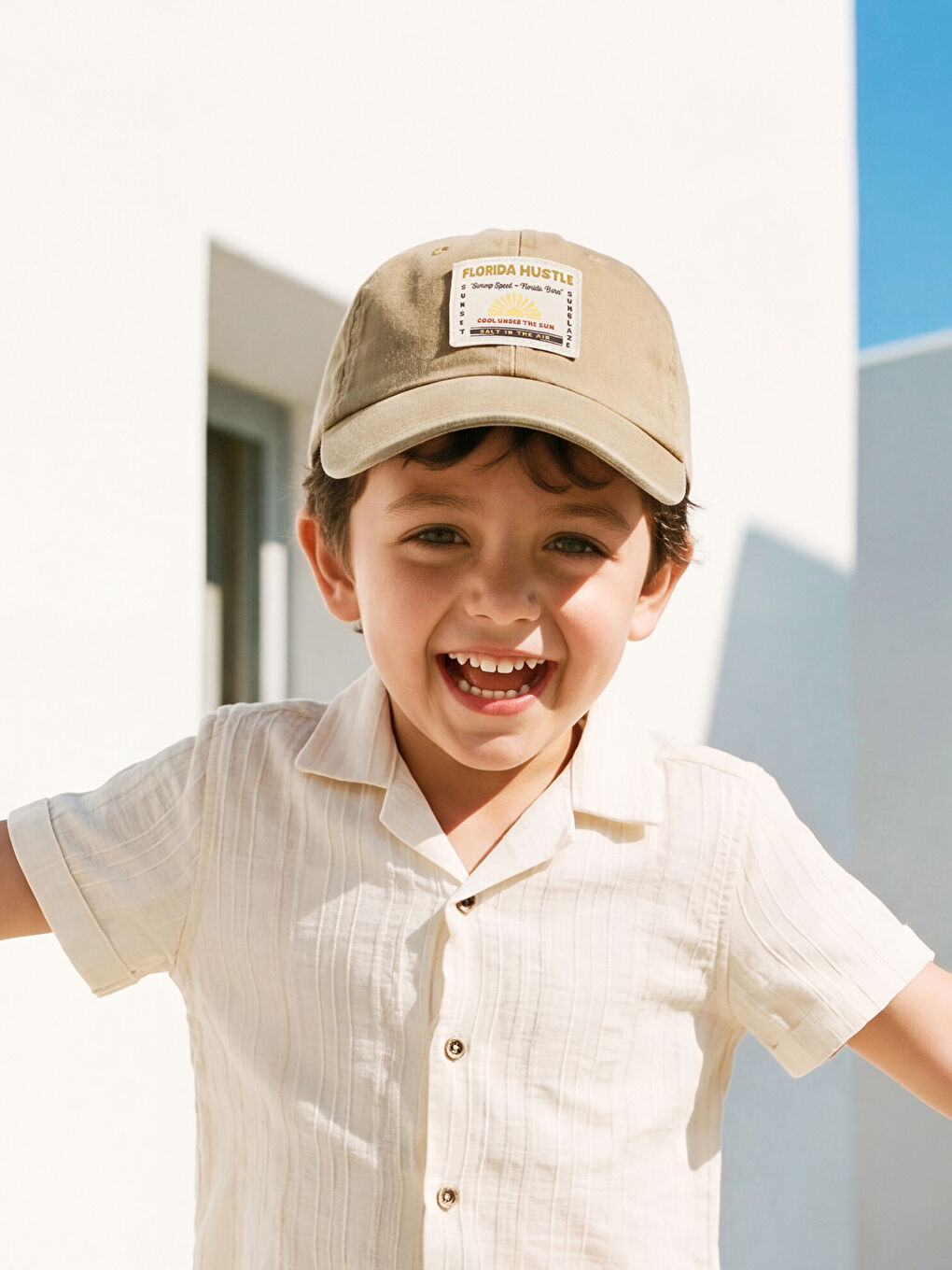 Dečačka košulja sa resort okovratnikom-1