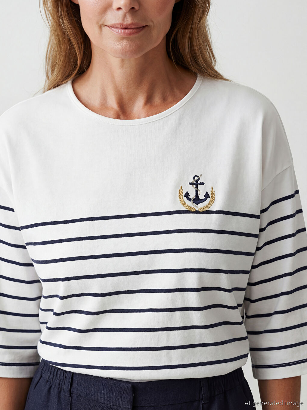 Женщины Синий Футболка-2