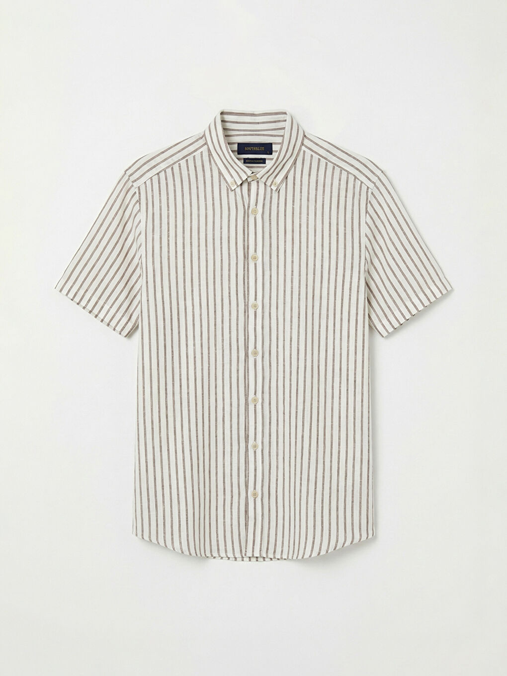 Regular Fit Striped Men's Shirt-4