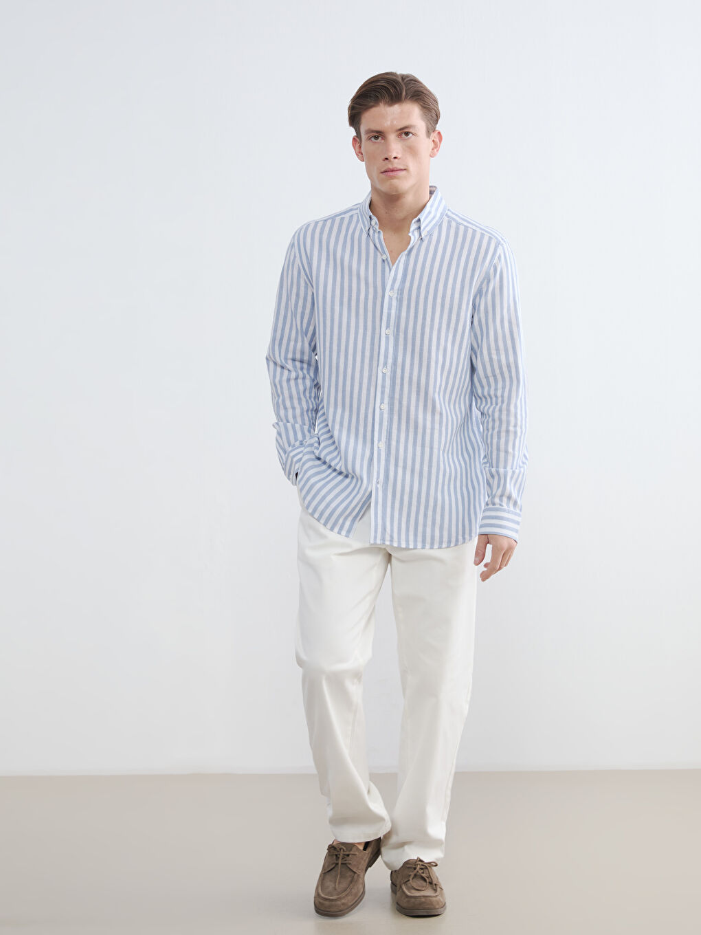 Muškarac TAMNO ZELENA Košulja-1