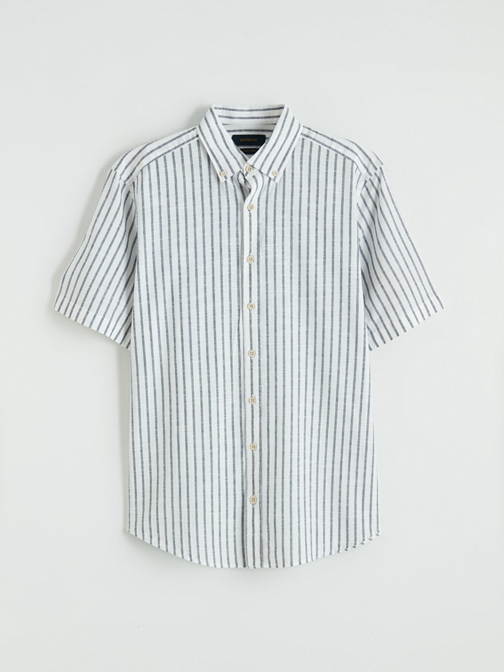 Regular Fit Striped Men's Shirt-4