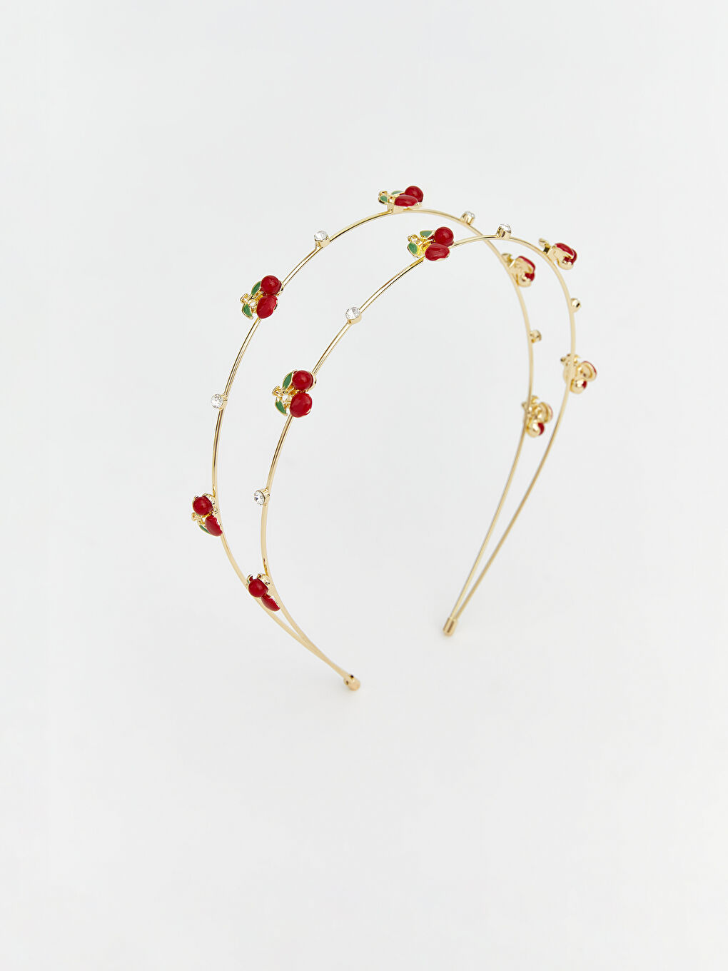 Karışık Kiraz Baskılı Kadın Taç-1