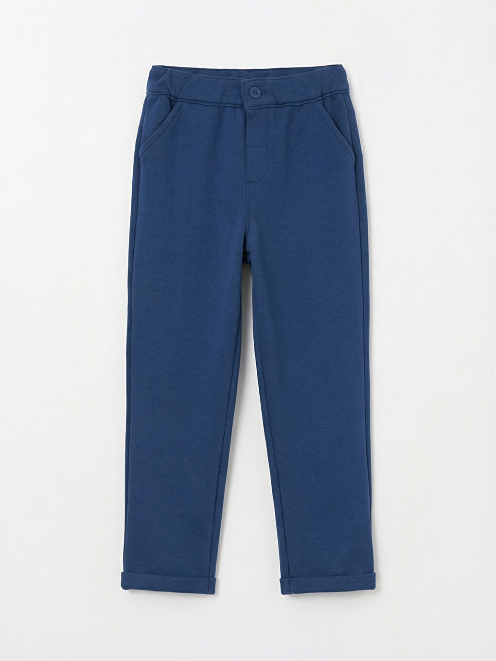 Bej Polo Yaka Erkek Çocuk Sweatshirt ve Pantolon	-3