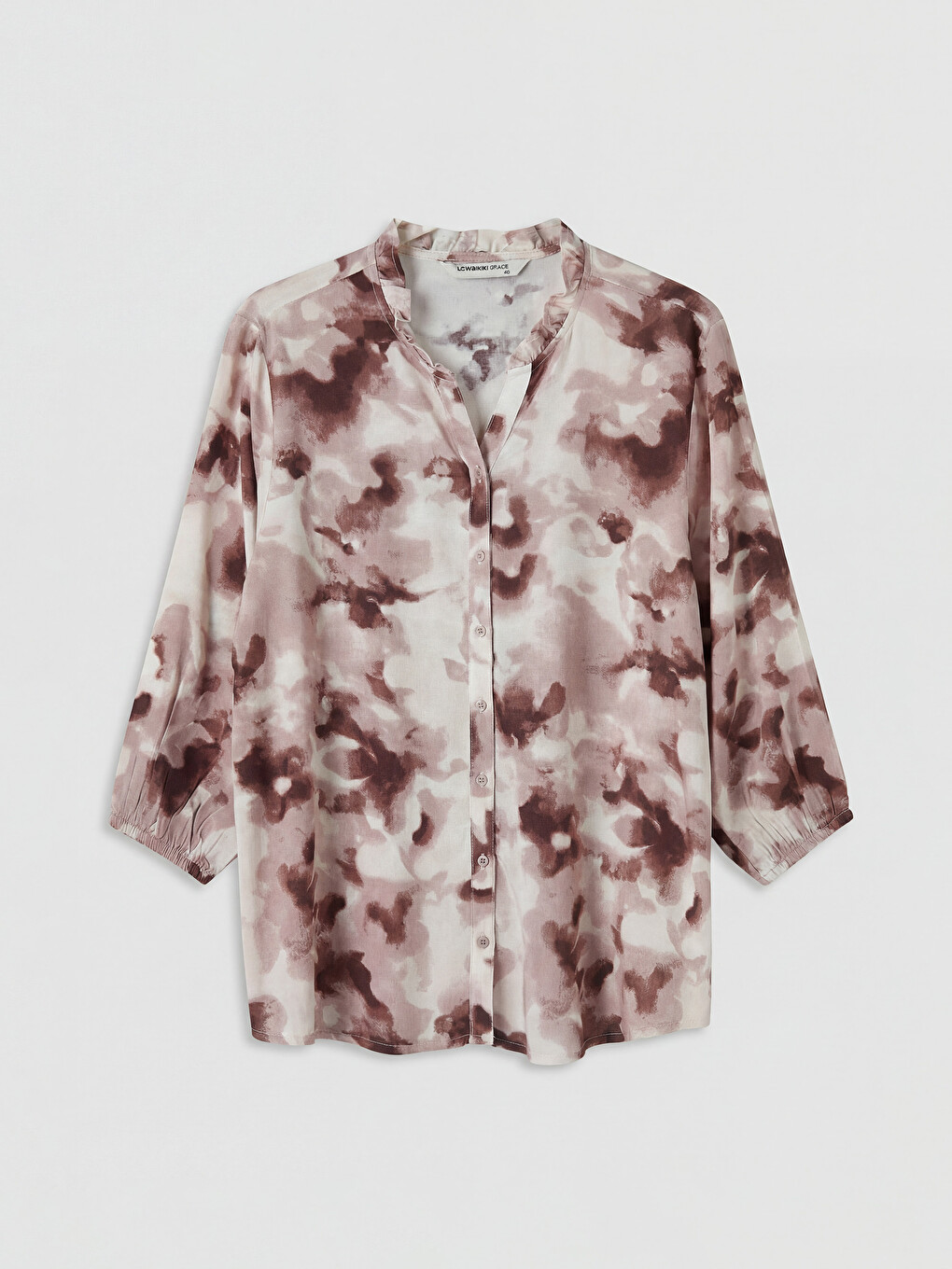 Roze Bluza Žena-4