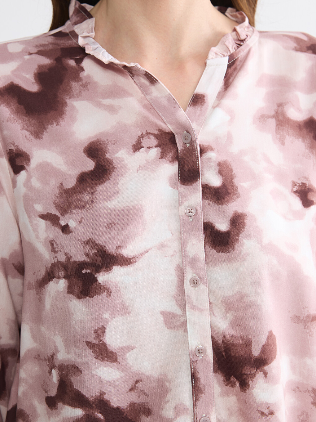 Roze Bluza Žena-2
