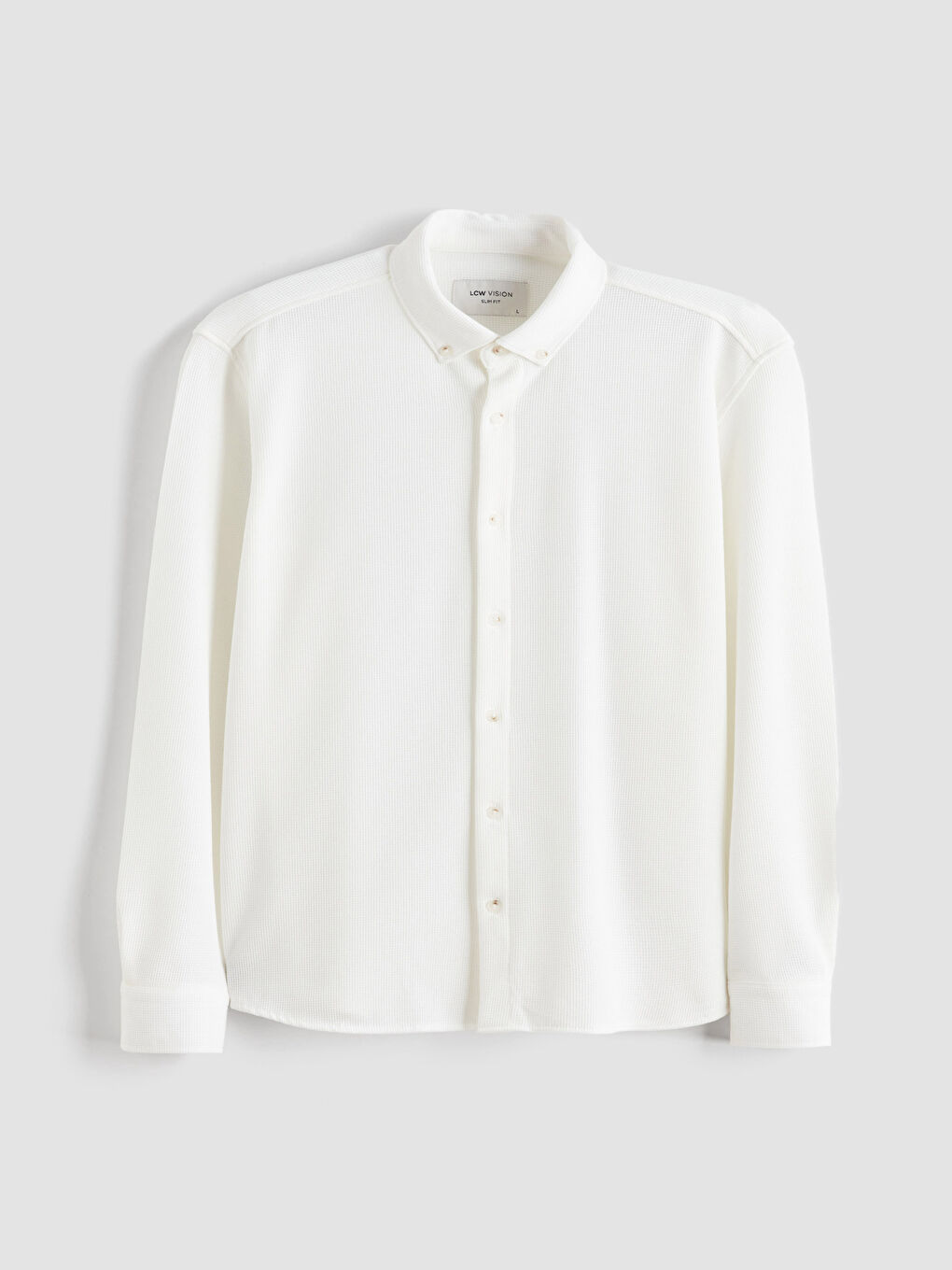 Мужская рубашка слим-фит-6