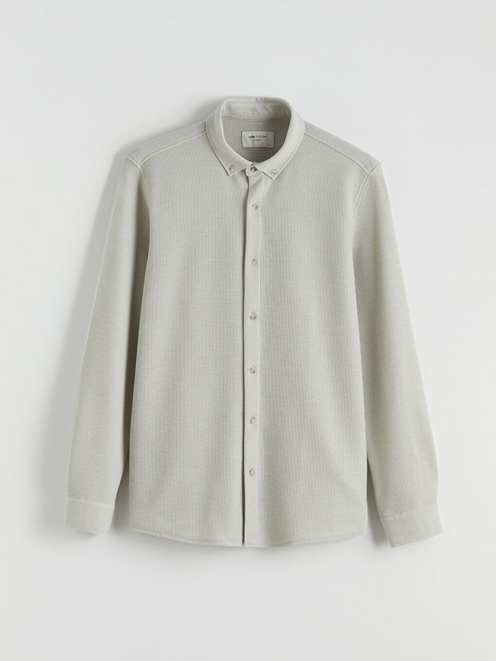 Bej Slim Fit Erkek Gömlek