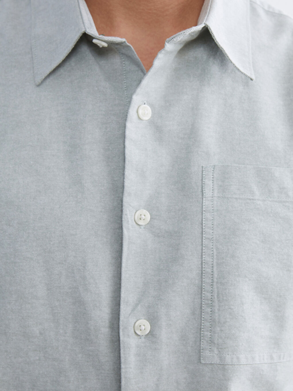 Men's Regular Fit Oxford Shirt-2