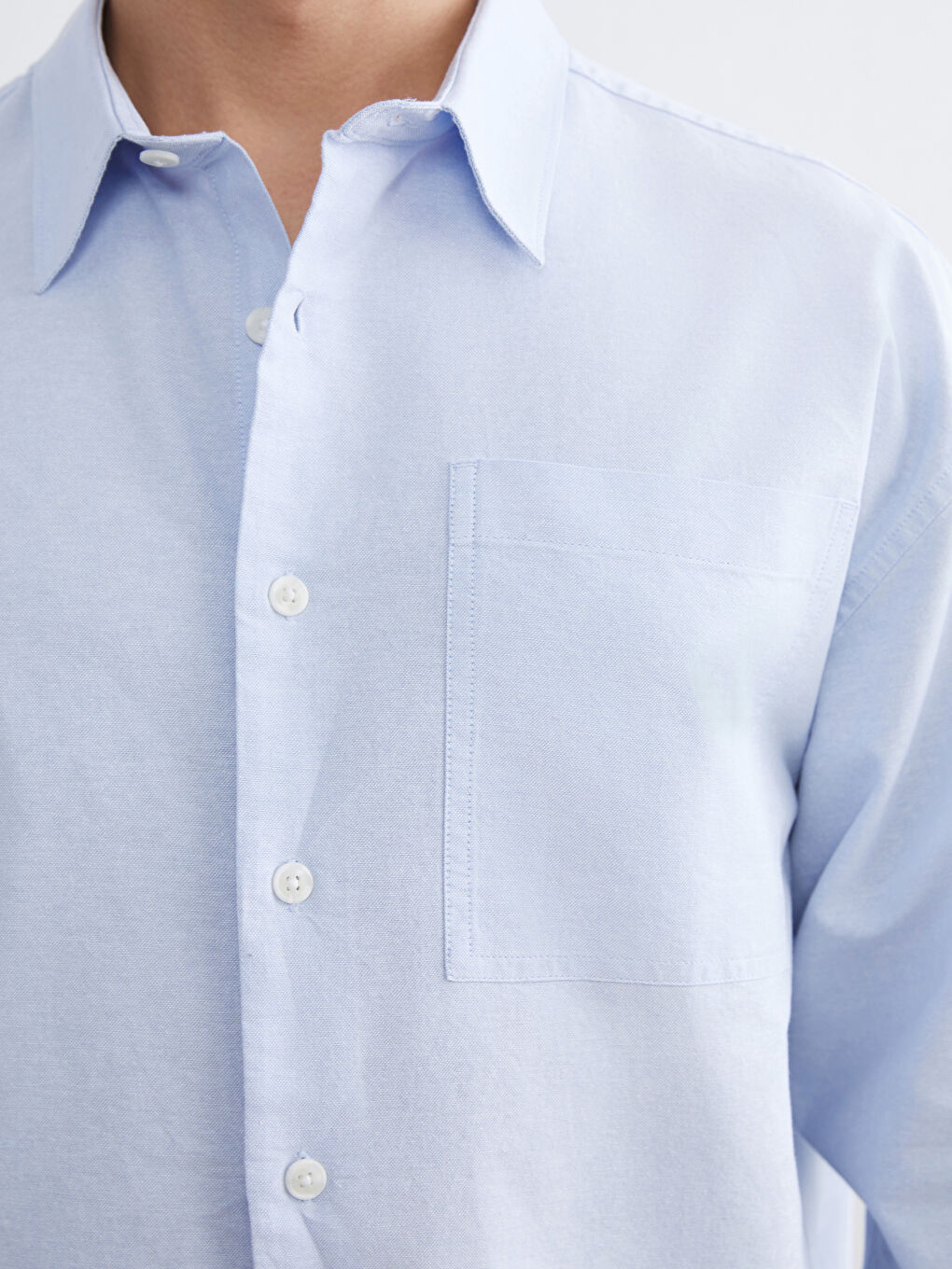 Men's Regular Fit Oxford Shirt-2