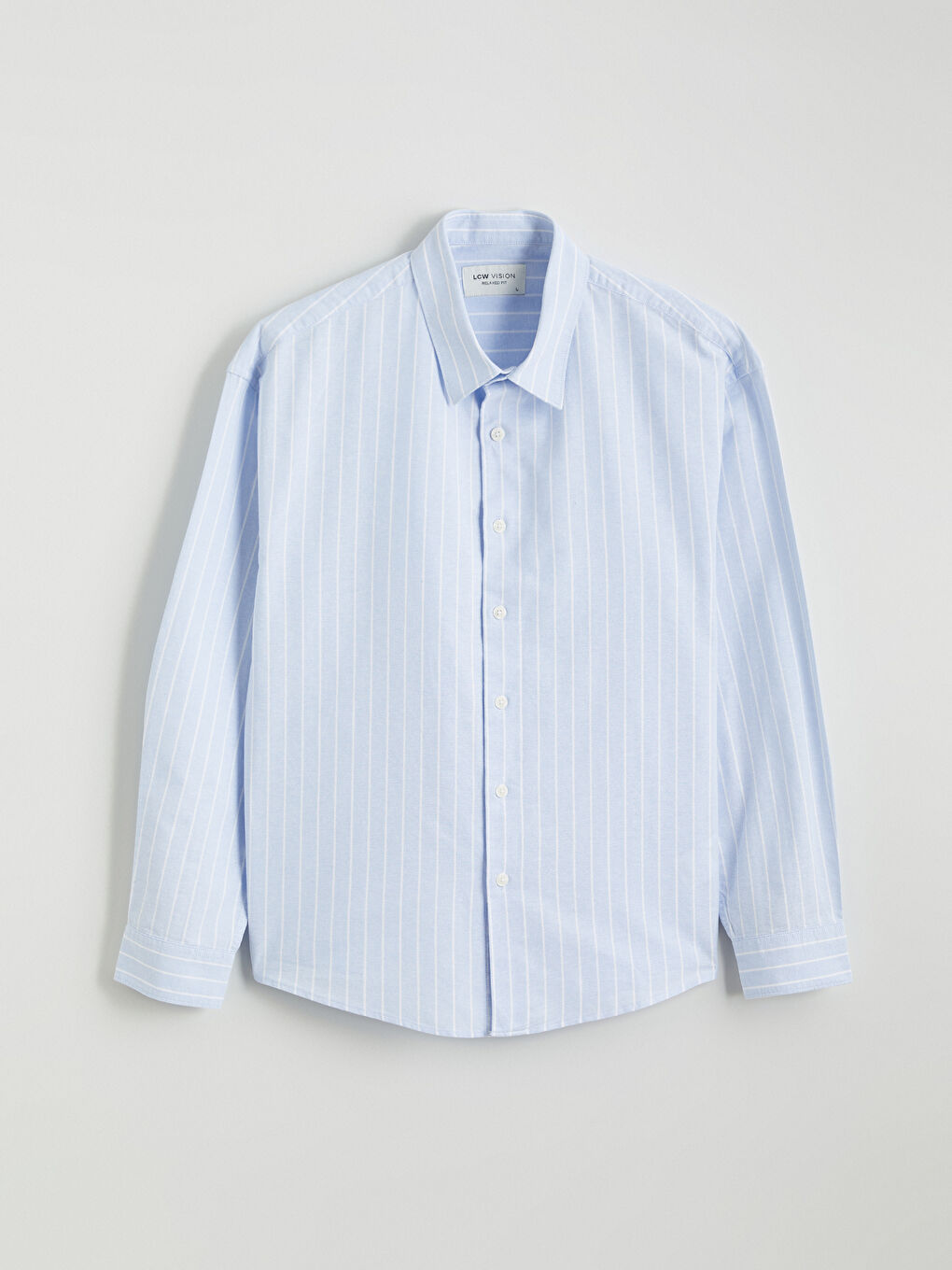 Relaxed Fit Striped Men's Shirt-4