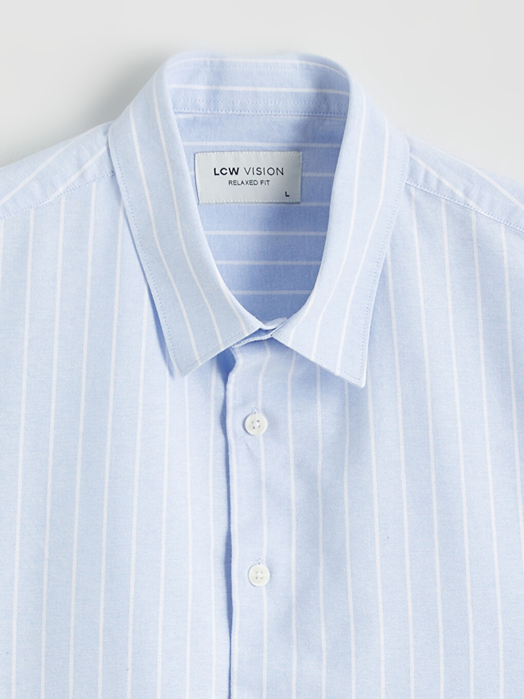Relaxed Fit Striped Men's Shirt-5