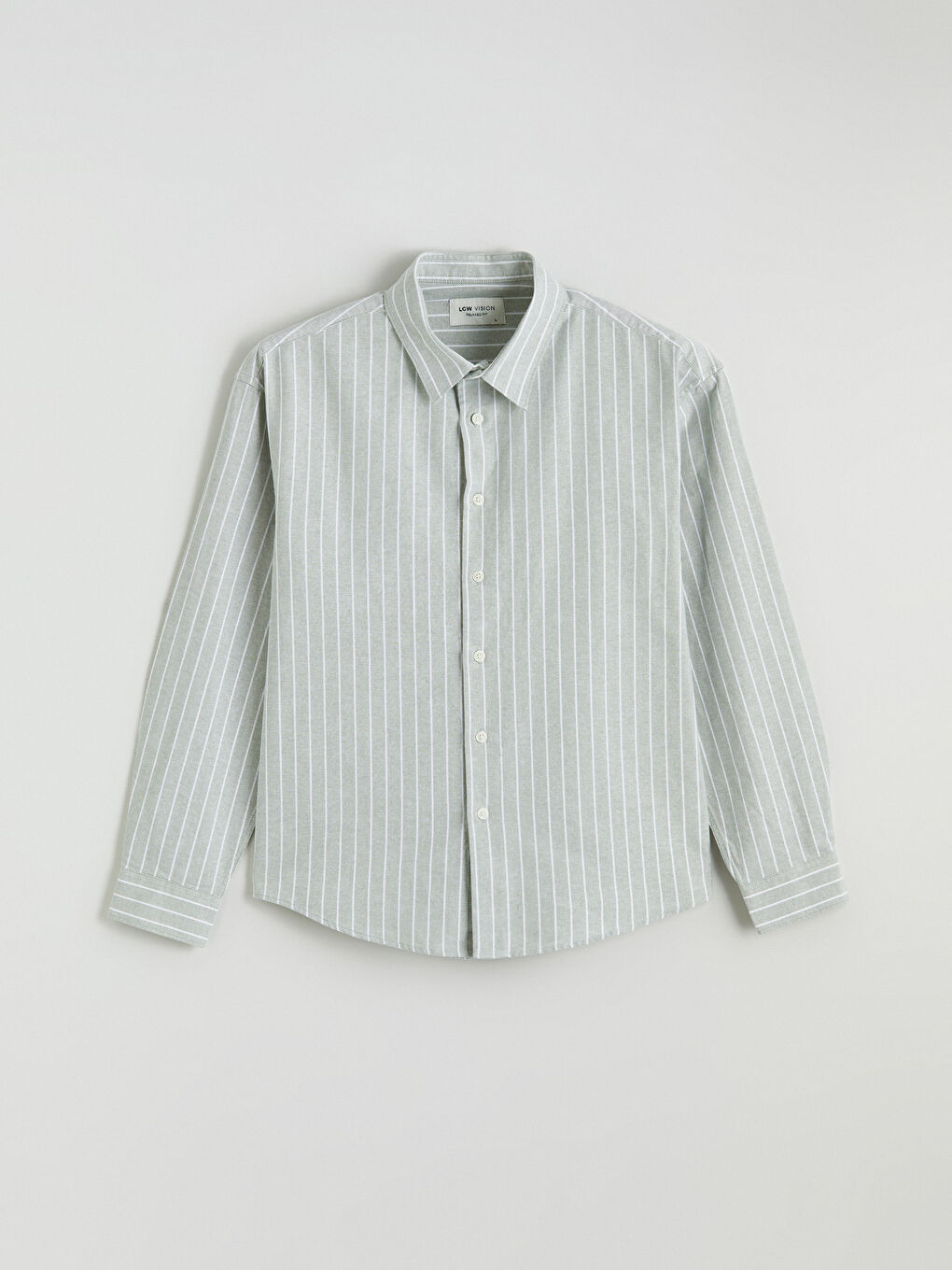 Relaxed Fit Striped Men's Shirt-4