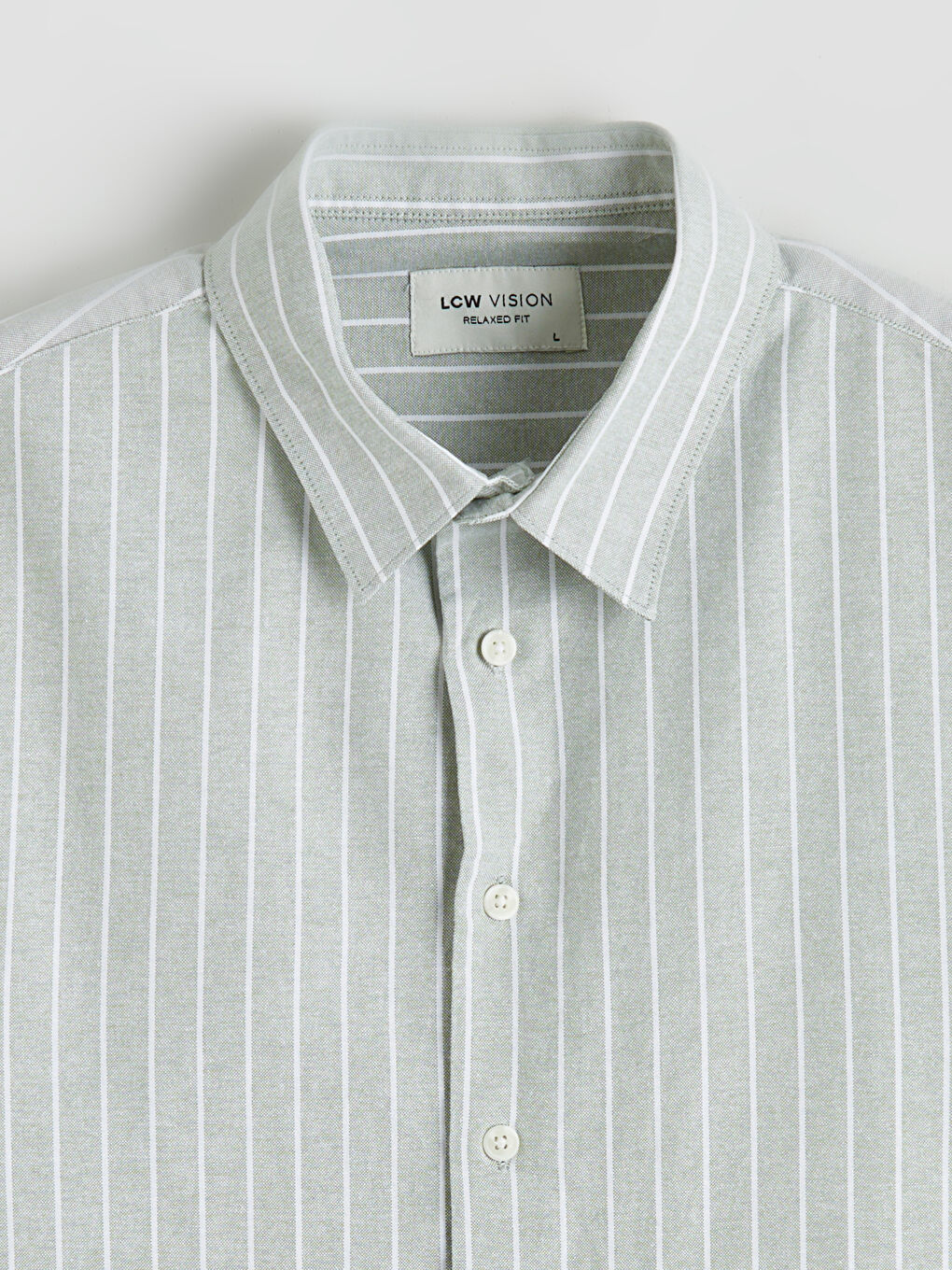Relaxed Fit Striped Men's Shirt-5