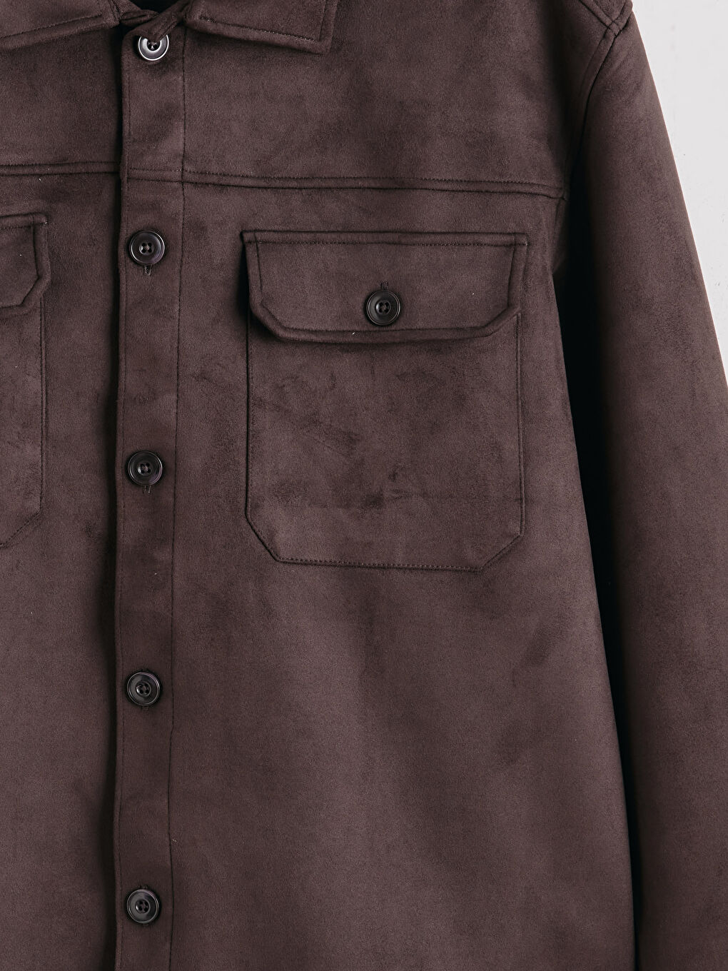 Men's Regular Fit Shirt Jacket-5