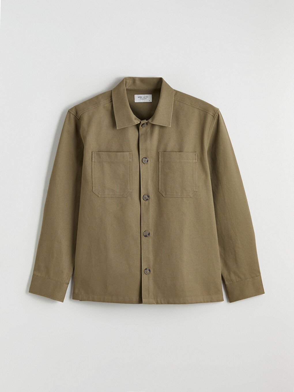 Man KHAKI Overshirt-4