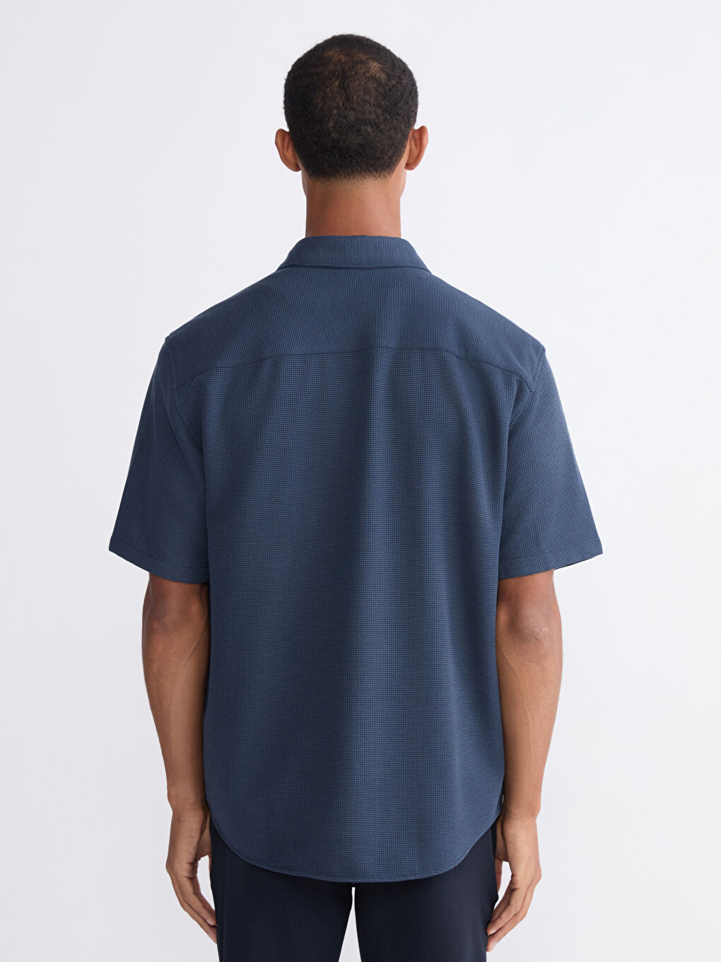 Petrol Regular Fit Erkek Gömlek-3