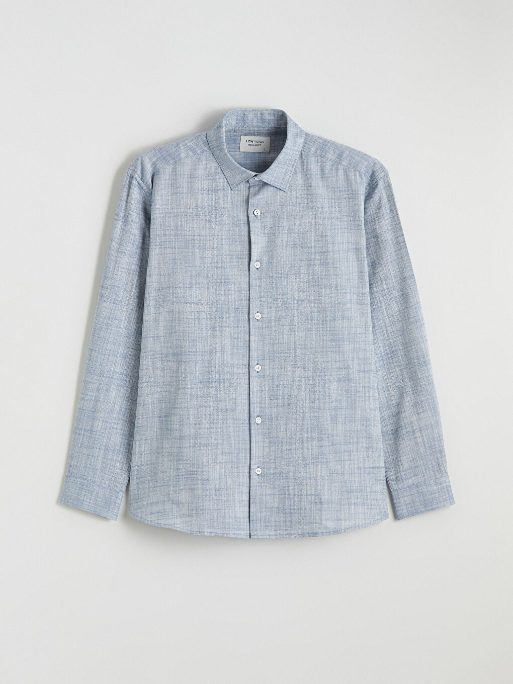 Regular Fit Dobby Fabric Men's Shirt-4