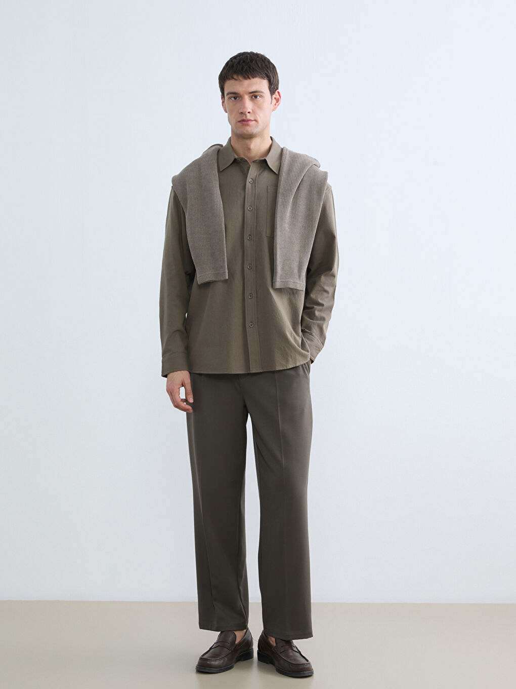 Man KHAKI Shirt-1