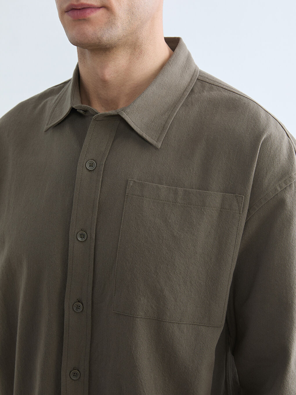 Man KHAKI Shirt-2