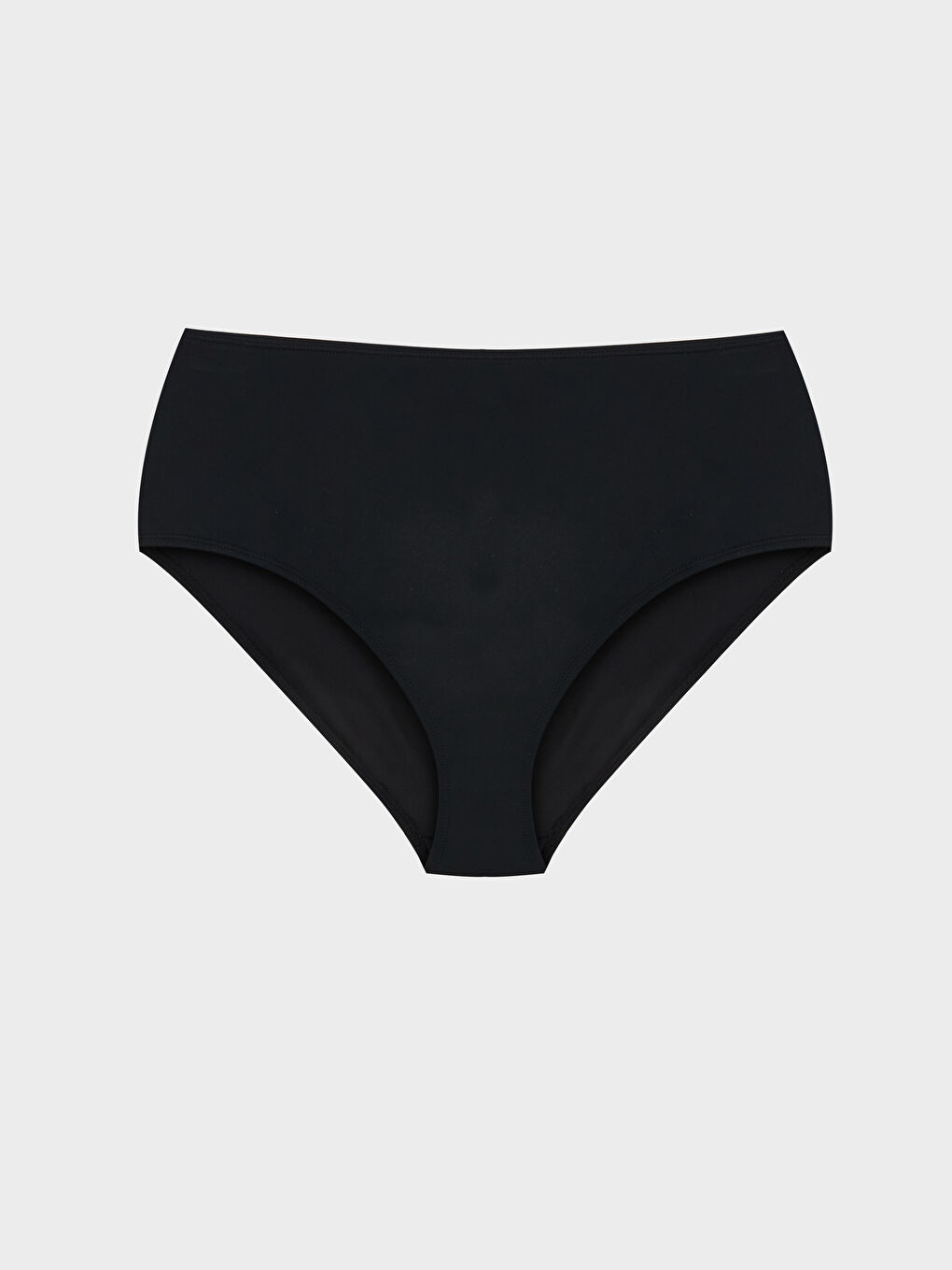 Siyah Yüksek Bel Kadın Bikini Altı