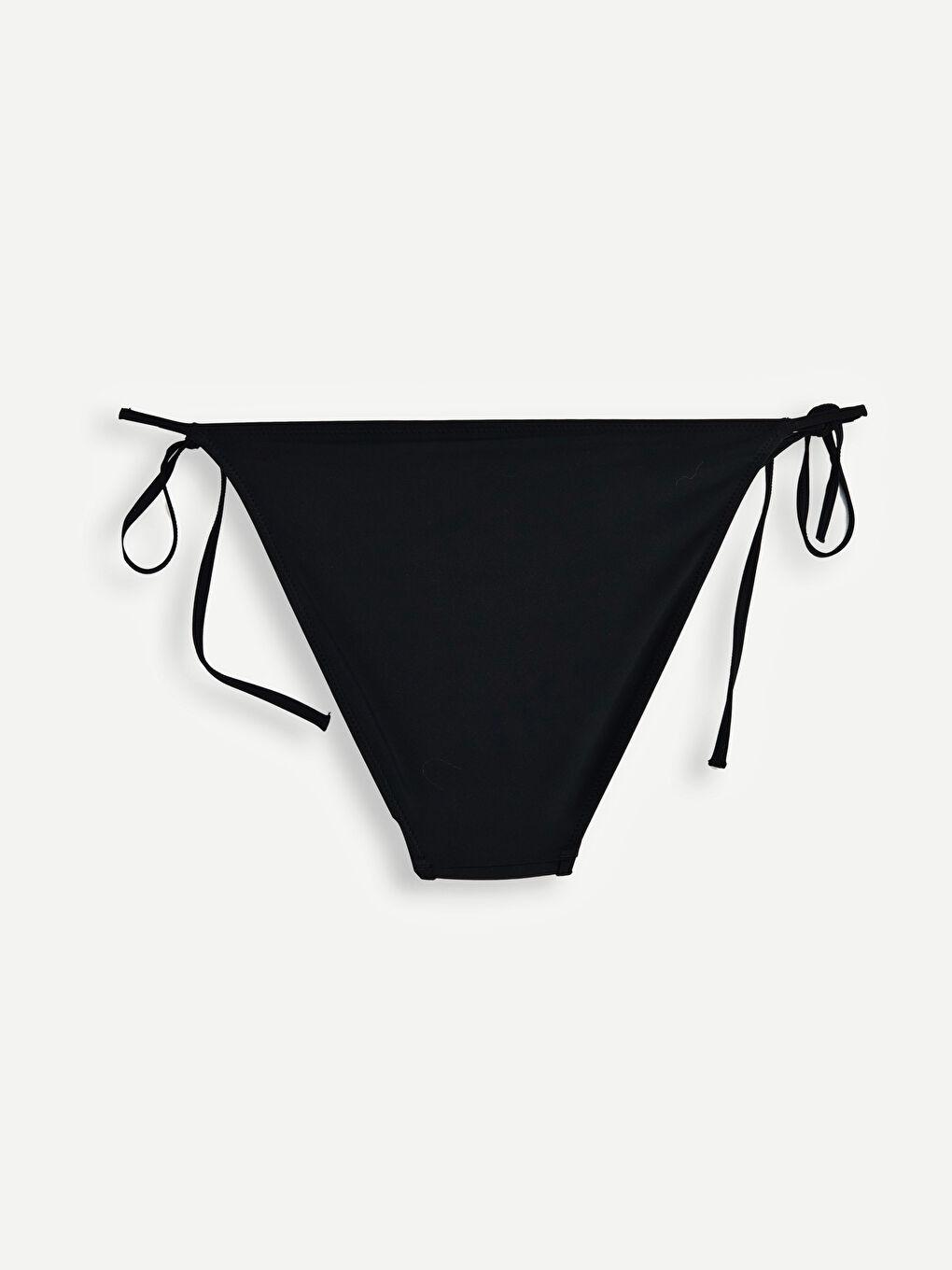 Siyah Taş Detaylı Bağlamalı Kadın Bikini Altı-2