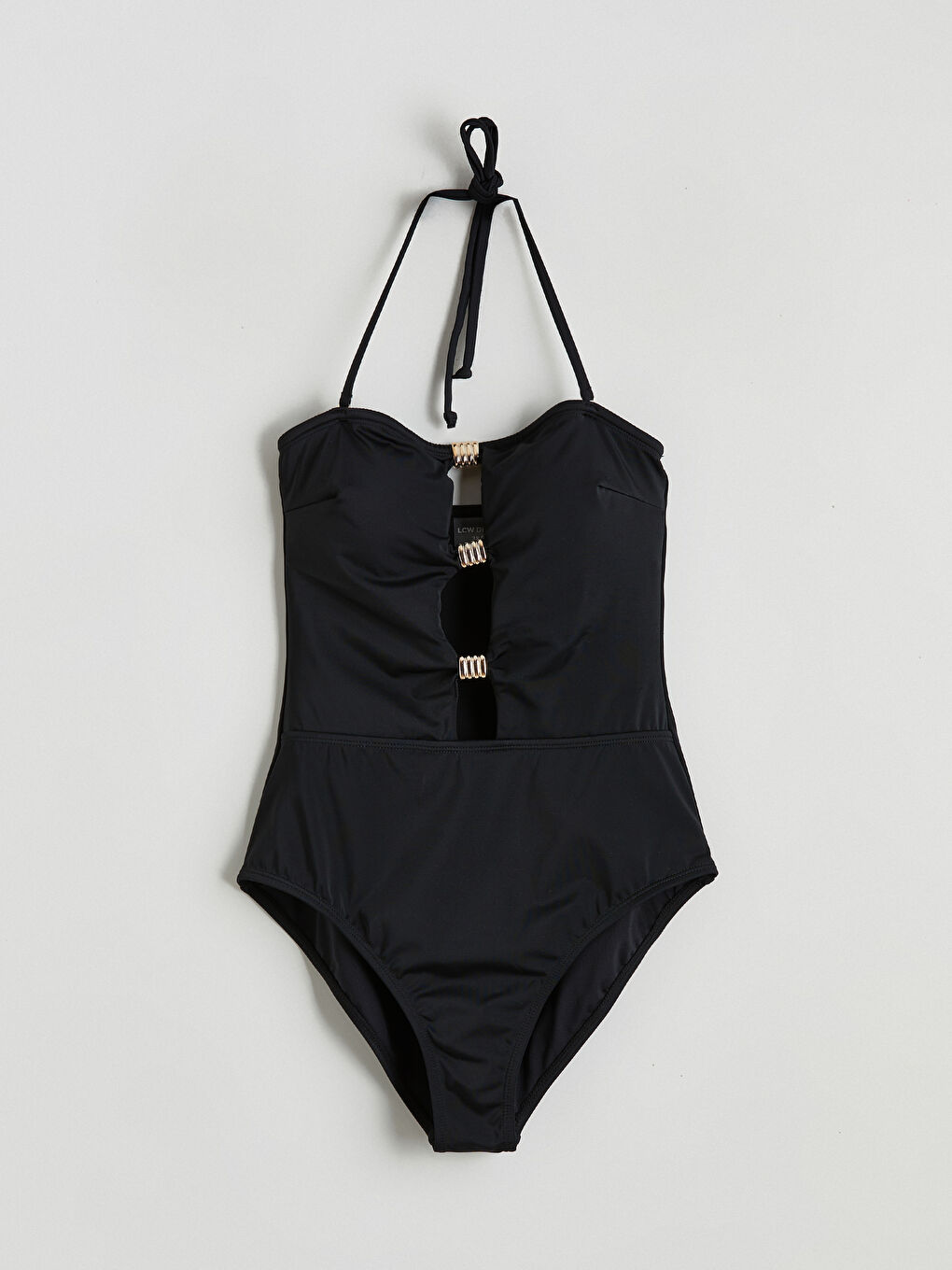 Women's Halter Neck Swimsuit with Removable Padding